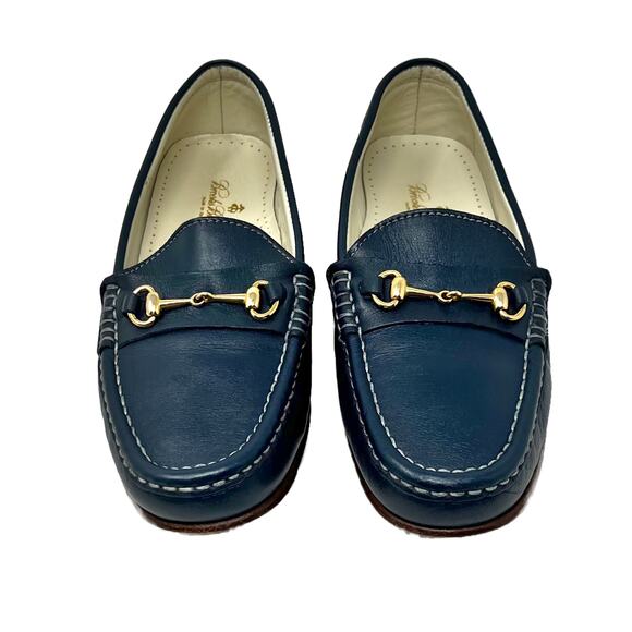 Vtg 90s Brooks Brothers Driving Moccasins Loafers size 7.5 Leather - Picture 9 of 16